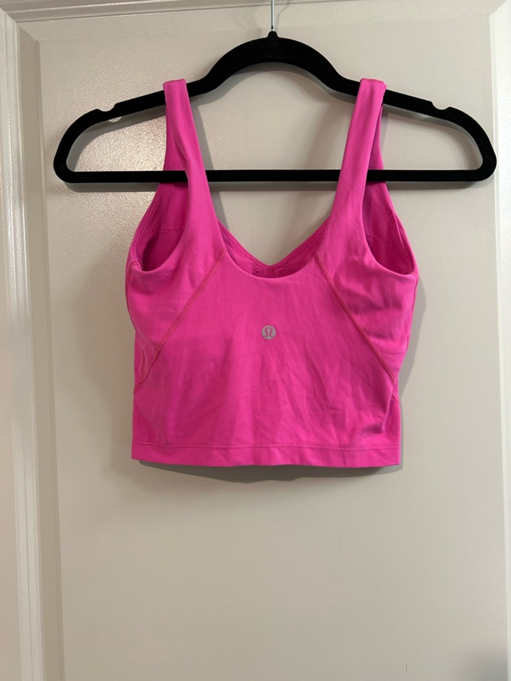 lululemon athletica Align Hot Pink Scoop Neck Cropped Tank - Picture 3 of 4
